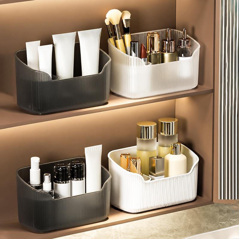 Boîte de rangement compartimentée pour salle de bain – vue principale