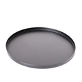 Plateau vide-poche rond en inox noir – vue 2